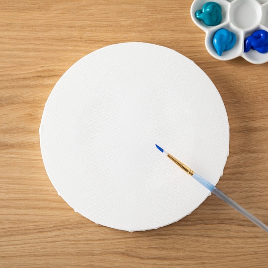 Level 1 Round Traditional Profile Canvas by Artist's Loft